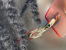 Load image into Gallery viewer, Sunglasses Crystal Cut Rimless