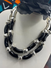 Load image into Gallery viewer, Bamboo Inspired Necklace