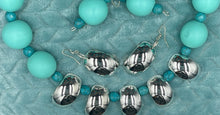 Load image into Gallery viewer, Necklace Bracelet & 2 Pair of Earrings Set