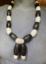 Load image into Gallery viewer, Necklace Earring 2 Pc. Set Wooden Barrels