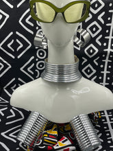 Load image into Gallery viewer, Choker Collar Necklace & Two-Hand Bracelet 3 Pc. Set