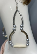 Load image into Gallery viewer, Earrings Unique Lillie Pearl Design Danglers