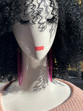 Load image into Gallery viewer, Earrings Stained Glass Leaf