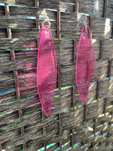 Load image into Gallery viewer, Earrings Stained Glass Leaf