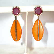 Load image into Gallery viewer, Earrings Tangerine