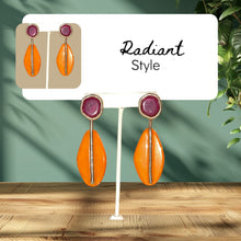 Load image into Gallery viewer, Earrings Tangerine