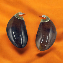 Load image into Gallery viewer, Earrings Flat Oversized Water Drop