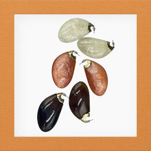Load image into Gallery viewer, Earrings Flat Oversized Water Drop