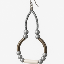 Load image into Gallery viewer, Earrings Unique Lillie Pearl Design Danglers