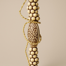 Load image into Gallery viewer, Earrings "Vanilla Chocolate Grapevine"