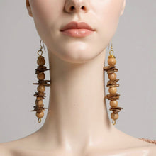 Load image into Gallery viewer, Earrings Toasted Oak Chips