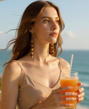 Load image into Gallery viewer, Earrings Toasted Oak Chips