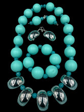 Load image into Gallery viewer, Necklace Bracelet & 2 Pair of Earrings Set