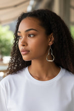 Load image into Gallery viewer, Earrings Unique Lillie Pearl Design Danglers