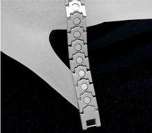 Load image into Gallery viewer, Bio Magnetic Health Titanium Bracelet
