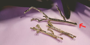 Tree Branch Hair Barrette