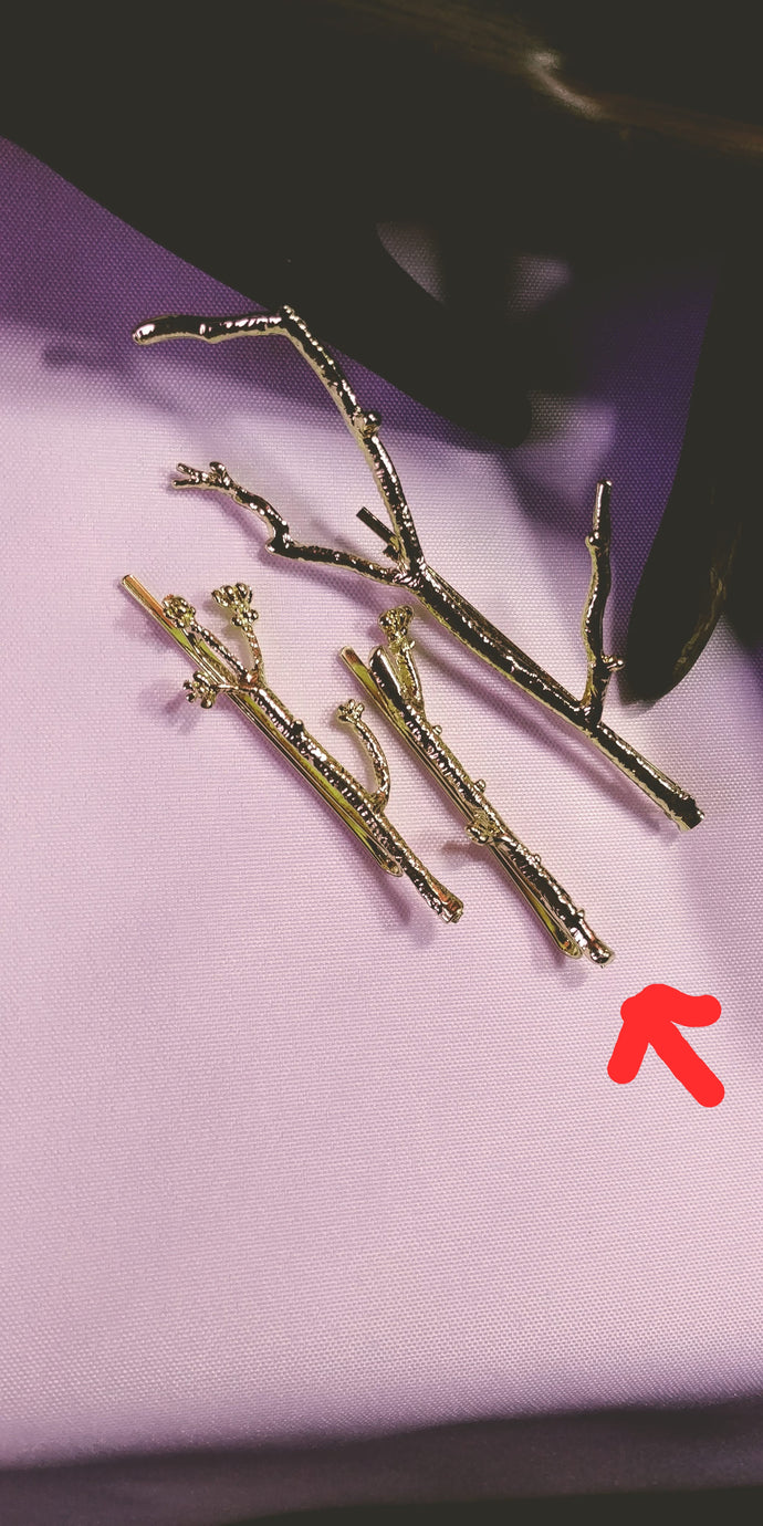 Tree Branch Hair Barrette