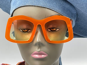 Sunglasses Oversized Square Candy Colored