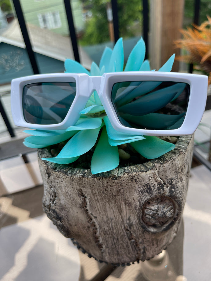 Sunglasses 3-D Retro Frames