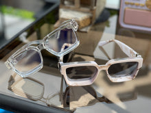 Load image into Gallery viewer, Sunglasses Oversized Marbled Square Frames
