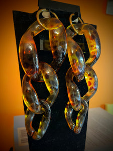 Earrings Giant Tortoise Links