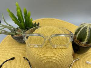 Sunglasses Oversized Marbled Square Frames