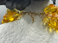 Load image into Gallery viewer, Lemon Tea Triple Strand Necklace
