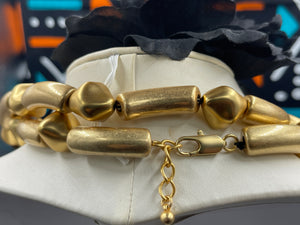 Bamboo Inspired Necklace