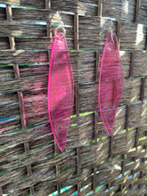 Load image into Gallery viewer, Earrings Stained Glass Leaf

