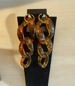 Earrings Giant Tortoise Links