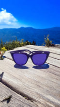 Load image into Gallery viewer, Sunglasses Purple Cat-Eyes
