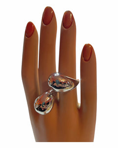Ring Double Water Drop