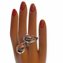 Load image into Gallery viewer, Ring Double Water Drop
