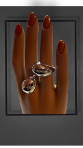 Ring Double Water Drop