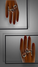 Load image into Gallery viewer, Ring Double Water Drop

