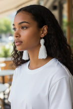 Load image into Gallery viewer, Earrings Lash Yarn Danglers
