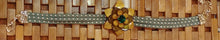 Load image into Gallery viewer, Acrylic Flower Triple Strand Studded Choker
