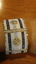 Load image into Gallery viewer, Glitter Crystal Cuff
