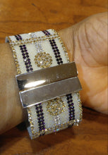 Load image into Gallery viewer, Glitter Crystal Cuff
