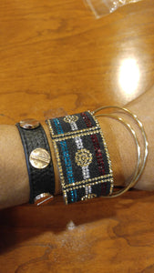 Glitter Crystal Cuff