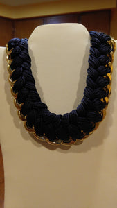 Rope & Gold Chain Necklace