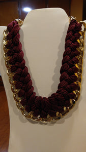 Rope & Gold Chain Necklace