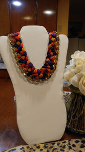 Rope & Gold Chain Necklace