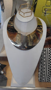 Gold Plated Big Torques Choker Collar