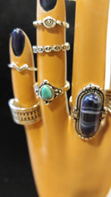 Load image into Gallery viewer, 8 pc. Set Vintage Knuckle etc. Ring
