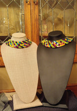 Load image into Gallery viewer, Multicolor Braided Fabric Choker
