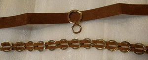 2 pc. Gold Choker Set