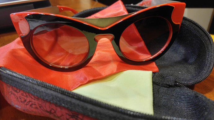 Red Designer Sunglasses