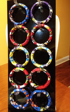 Load image into Gallery viewer, Fabric Covered Wood Bangle
