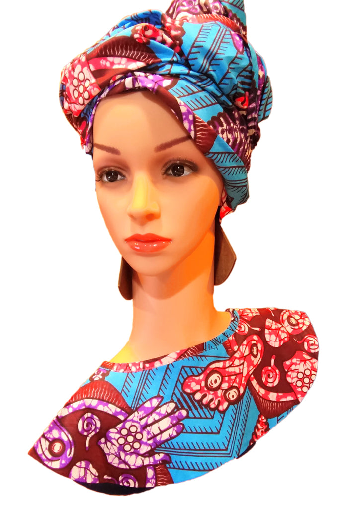 Headwrap & Collar - 2 Piece Set